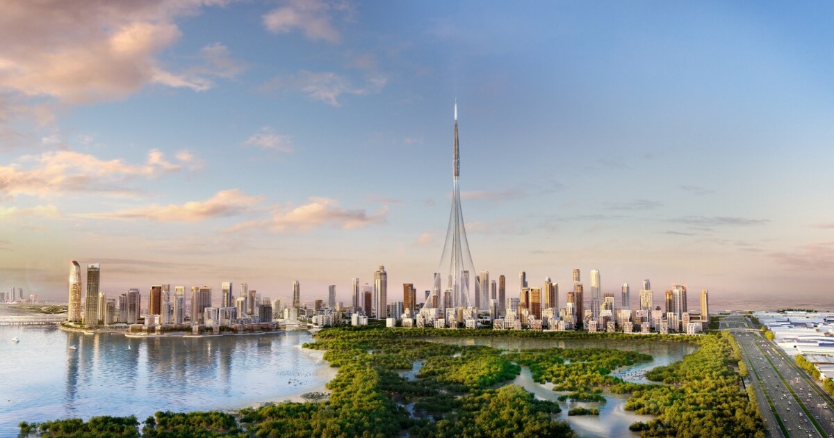 Новый дизайн Dubai Creek Tower